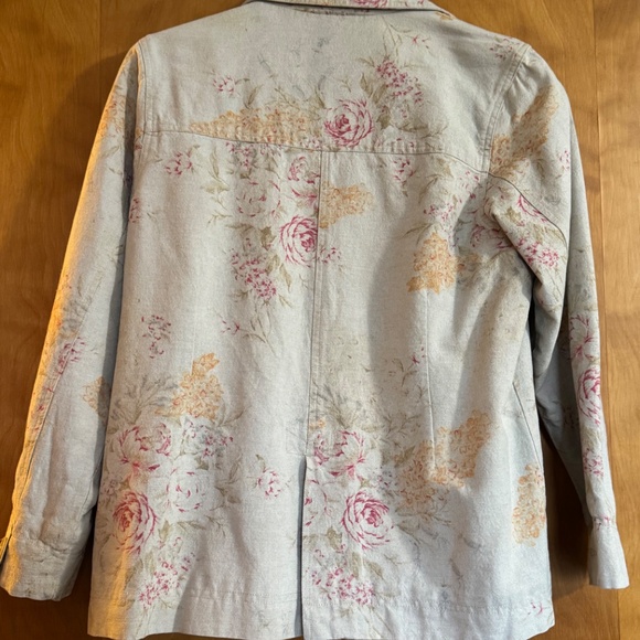 Women's LLBean Lined Cotton Blazer/Jacket -- (PM) - Picture 2 of 7